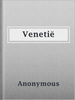 cover image of Venetië